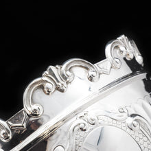 Load image into Gallery viewer, A Solid Silver Monteith Bowl in Queen Anne Style - Alexander Clark &amp; Co 1924 - Artisan Antiques
