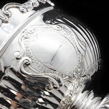 Load image into Gallery viewer, A Solid Silver Monteith Bowl in Queen Anne Style - Alexander Clark &amp; Co 1924 - Artisan Antiques
