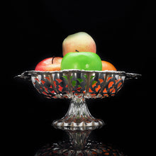 Load image into Gallery viewer, An Antique Solid Silver Pierced Tazza/Bowl Edwardian - Colen Hewer Cheshire 1906 - Artisan Antiques
