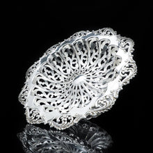 Load image into Gallery viewer, An Antique Solid Silver Pierced Tazza/Bowl Edwardian - Colen Hewer Cheshire 1906 - Artisan Antiques
