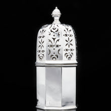 Load image into Gallery viewer, A Large Victorian Solid Silver Sugar Caster/Shaker - Samuel Walton Smith 1888 - Artisan Antiques
