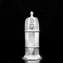 Load image into Gallery viewer, A Large Victorian Solid Silver Sugar Caster/Shaker - Samuel Walton Smith 1888 - Artisan Antiques
