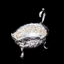 Load image into Gallery viewer, Antique Victorian Solid Silver Chased Sauce Boat - Horace Woodward &amp; Co Ltd 1897 - Artisan Antiques
