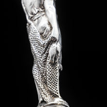 Load image into Gallery viewer, An Extremely Rare Pair of Figural Solid Silver Fish Servers - Francis Higgins 1882 - Artisan Antiques
