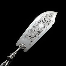 Load image into Gallery viewer, An Extremely Rare Pair of Figural Solid Silver Fish Servers - Francis Higgins 1882 - Artisan Antiques
