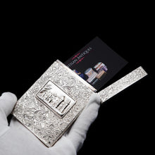 Load image into Gallery viewer, A Solid Silver &#39;Castle Top&#39; Abbotsford House Card Case - Taylor &amp; Perry 1835 - Artisan Antiques
