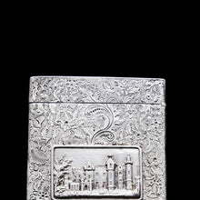 Load image into Gallery viewer, A Solid Silver &#39;Castle Top&#39; Abbotsford House Card Case - Taylor &amp; Perry 1835 - Artisan Antiques
