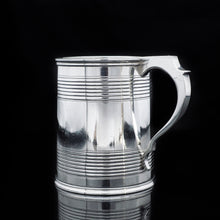 Load image into Gallery viewer, A Handsome Solid Silver Victorian Mug/Tankard - William Evans 1868 - Artisan Antiques
