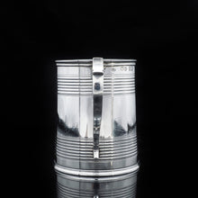 Load image into Gallery viewer, A Handsome Solid Silver Victorian Mug/Tankard - William Evans 1868 - Artisan Antiques
