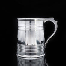 Load image into Gallery viewer, A Handsome Solid Silver Victorian Mug/Tankard - William Evans 1868 - Artisan Antiques
