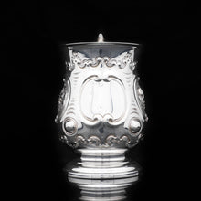 Load image into Gallery viewer, Victorian Solid Silver Pint Tankard/Mug with Chased Body - Hayne &amp; Carter 1860 - Artisan Antiques
