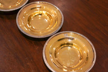 Load image into Gallery viewer, Antique Georgian Solid Silver Gilt Salt/Pin Dishes - Thomas Robbins 1806
