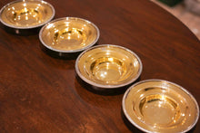Load image into Gallery viewer, Antique Georgian Solid Silver Gilt Salt/Pin Dishes - Thomas Robbins 1806

