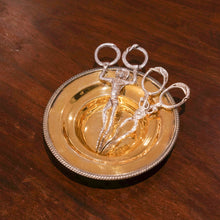 Load image into Gallery viewer, Antique Georgian Solid Silver Gilt Salt/Pin Dishes - Thomas Robbins 1806
