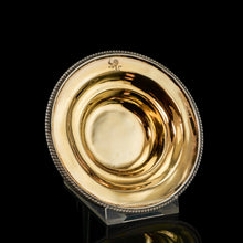 Load image into Gallery viewer, Antique Georgian Solid Silver Gilt Salt/Pin Dishes - Thomas Robbins 1806
