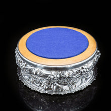 Load image into Gallery viewer, A Magnificent Solid Silver Wine Coaster - James Dixon &amp; Sons Ltd 1901 - Artisan Antiques
